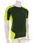La Sportiva Compass Mens T-Shirt, La Sportiva, Olive-Dark Green, , Male, 0024-11155, 5638060584, 8020647170388, N1-01.jpg