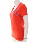Icebreaker Merino Tech Lite II Swarming Women T-Shirt, , Orange, , Female, 0011-10466, 5638061883, , N1-06.jpg
