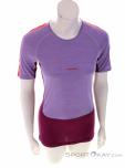 Icebreaker 120 ZoneKnit Merino SS Women Functional Shirt, Icebreaker, Purple, , Female, 0011-10469, 5638061945, 196012569236, N2-02.jpg