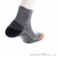 Salewa MTN TRN Merino QRT Mens Hiking Socks, , Gray, , Male, 0032-11356, 5638062061, , N2-17.jpg