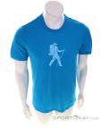 Icebreaker Tech Lite II Trail Hiker Herren T-Shirt, Icebreaker, Blau, , Herren, 0011-10486, 5638062451, 196012579587, N2-02.jpg