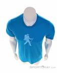 Icebreaker Tech Lite II Trail Hiker Mens T-Shirt, Icebreaker, Blue, , Male, 0011-10486, 5638062451, 196012579587, N3-03.jpg