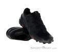Salomon Speedcross 6 Wide Mens Trail Running Shoes, Salomon, Black, , Male, 0018-11798, 5638064239, 195751088817, N1-01.jpg