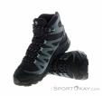Salomon X Ward Leather Mid GTX Mens Hiking Boots Gore-Tex, Salomon, Gray, , Female, 0018-11801, 5638064397, 195751268844, N1-06.jpg