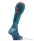 Ortovox Freeride Long Women Ski Socks, Ortovox, Turquoise, , Female, 0016-11773, 5638064450, 4251422592185, N1-16.jpg