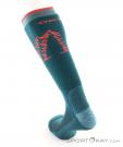 Ortovox Freeride Long Women Ski Socks, Ortovox, Turquoise, , Female, 0016-11773, 5638064450, 4251422592185, N2-12.jpg