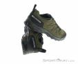 Salomon X Ward Leather GTX Mens Hiking Boots Gore-Tex, Salomon, Olive-Dark Green, , Male, 0018-11805, 5638064699, 195751269230, N2-17.jpg