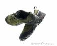 Salomon X Ward Leather GTX Mens Hiking Boots Gore-Tex, Salomon, Olive-Dark Green, , Male, 0018-11805, 5638064699, 195751269230, N4-09.jpg