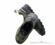 Salomon X Ward Leather GTX Mens Hiking Boots Gore-Tex, Salomon, Olive-Dark Green, , Male, 0018-11805, 5638064699, 195751269230, N5-05.jpg