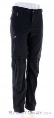Vaude Farley Stretch t-Zip III Mens Outdoor Pants, Vaude, Black, , Male, 0239-11272, 5638065305, 4062218314153, N1-01.jpg