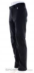 Vaude Farley Stretch t-Zip III Mens Outdoor Pants, , Black, , Male, 0239-11272, 5638065305, , N1-06.jpg