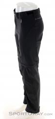 Vaude Farley Stretch t-Zip III Mens Outdoor Pants, , Black, , Male, 0239-11272, 5638065305, , N2-07.jpg