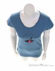 Ocun Classic T Organic Women T-Shirt, , Blue, , Female, 0290-10263, 5638065432, , N3-03.jpg