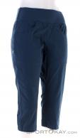 Edelrid Dome 3/4 Pants Mujer Pantalón de escalada, Edelrid, Azul oscuro, , Mujer, 0084-10489, 5638065716, 4028545164311, N1-01.jpg