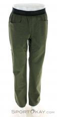 Edelrid Legacy Pants Mens Climbing Pants, Edelrid, Olive-Dark Green, , Male, 0084-10492, 5638065766, 4028545161761, N2-02.jpg