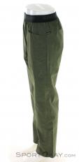 Edelrid Legacy Pants Mens Climbing Pants, , Olive-Dark Green, , Male, 0084-10492, 5638065766, , N2-07.jpg