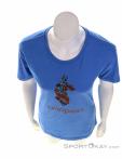 Cotopaxi Altitude Llama Organic Women T-Shirt, Cotopaxi, Blue, , Female, 0430-10007, 5638066333, 196928000489, N3-03.jpg