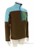 Cotopaxi Abrazo Half-Zip Fleece Mens Outdoor Jacket, , Turquoise, , Male, 0430-10014, 5638066406, , N1-01.jpg