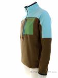 Cotopaxi Abrazo Half-Zip Fleece Mens Outdoor Jacket, , Turquoise, , Male, 0430-10014, 5638066406, , N1-06.jpg