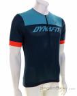 Dynafit Ride Light 1/2 Zip SS Mens Biking Shirt, Dynafit, Dark-Blue, , Male, 0015-11368, 5638072809, 4053866492546, N1-01.jpg