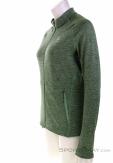 Odlo Tencia Mid Layer Full Zip Women Sweater, , Olive-Dark Green, , Female, 0005-10208, 5638074656, , N1-06.jpg