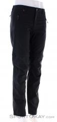 Odlo Wedgemount Zipp-Off Mens Outdoor Pants, Odlo, Black, , Male, 0005-10218, 5638074818, 7613361951336, N1-01.jpg