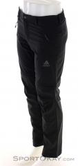 Odlo Wedgemount Zipp-Off Mens Outdoor Pants, , Black, , Male, 0005-10218, 5638074818, , N2-07.jpg