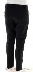 Odlo Wedgemount Zipp-Off Mens Outdoor Pants, , Black, , Male, 0005-10218, 5638074818, , N2-17.jpg
