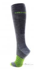 Ortovox Tour Compression Long Women Ski Socks, , Light-Gray, , Female, 0016-11774, 5638074863, , N1-11.jpg