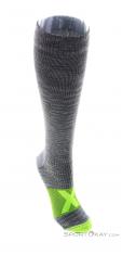 Ortovox Tour Compression Long Women Ski Socks, Ortovox, Light-Gray, , Female, 0016-11774, 5638074863, 4251422570725, N2-02.jpg