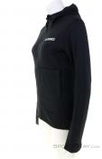 adidas Terrex Xperior Light Fleece Hooded Damen Sweater, , Schwarz, , Damen, 0359-10370, 5638088858, , N1-06.jpg