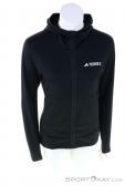adidas Terrex Xperior Light Fleece Hooded Women Sweater, , Black, , Female, 0359-10370, 5638088858, , N2-02.jpg