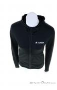 adidas Terrex Xperior Light Fleece Hooded Women Sweater, , Black, , Female, 0359-10370, 5638088858, , N3-03.jpg