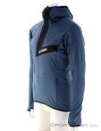 adidas Terrex Techrock Ultralight 1/2 Zip Mens Outdoor Jacket, , Blue, , Male, 0359-10406, 5638089595, , N1-06.jpg