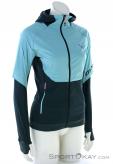 Dynafit Alpine Hybrid Women Running Jacket, , Turquoise, , Female, 0015-11608, 5638090405, , N1-01.jpg