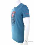 Dynafit Graphic CO SS Hommes T-shirt, Dynafit, Bleu, , Hommes, 0015-11617, 5638091303, 4053866421805, N1-06.jpg