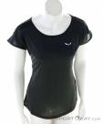 Salewa Puez Melange Dry Women T-Shirt, Salewa, Black, , Female, 0032-11380, 5638091699, 4053866476799, N2-02.jpg