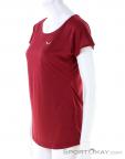 Salewa Puez Melange Dry Women T-Shirt, Salewa, Red, , Female, 0032-11380, 5638091700, 4053866565585, N1-06.jpg