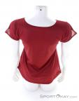 Salewa Puez Melange Dry Women T-Shirt, Salewa, Red, , Female, 0032-11380, 5638091700, 4053866565585, N3-13.jpg