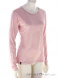 Salewa Puez Melange Dry LS Damen Shirt, Salewa, Pink-Rosa, , Damen, 0032-11381, 5638091740, 4053866566490, N1-01.jpg