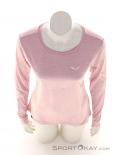 Salewa Puez Melange Dry LS Donna Maglia, Salewa, Rosa, , Donna, 0032-11381, 5638091740, 4053866566490, N3-03.jpg