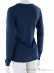 Salewa Puez Melange Dry L/S Femmes T-shirt fonctionnel, Salewa, Bleu foncé, , Femmes, 0032-11381, 5638091750, 0, N1-11.jpg