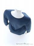 Salewa Puez Melange Dry L/S Femmes T-shirt fonctionnel, Salewa, Bleu foncé, , Femmes, 0032-11381, 5638091750, 0, N4-14.jpg