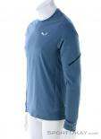 Salewa Pedroc Dry Tee Mens Functional Shirt, , Blue, , Male, 0032-11384, 5638091853, , N1-06.jpg