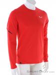 Salewa Pedroc Dry Tee Mens Functional Shirt, , Red, , Male, 0032-11384, 5638091858, , N1-01.jpg