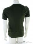 Salewa Pedroc Dry Hybrid Mens T-Shirt, , Olive-Dark Green, , Male, 0032-11320, 5638091863, , N2-12.jpg