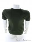 Salewa Pedroc Dry Hybrid Mens T-Shirt, , Olive-Dark Green, , Male, 0032-11320, 5638091863, , N3-13.jpg