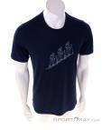Icebreaker Merino 150 Tech Lite II SS Tee Natural Hommes T-shirt, Icebreaker, Bleu foncé, , Hommes, 0011-10500, 5638091995, 196009800892, N2-02.jpg