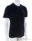 Salewa Fanes 100% Merino Mens T-Shirt, , Black, , Male, 0032-11397, 5638094116, , N1-01.jpg