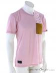 Salewa Fanes Art Merino Mens T-Shirt, Salewa, Pink, , Male, 0032-11398, 5638094125, 4053866590976, N1-01.jpg